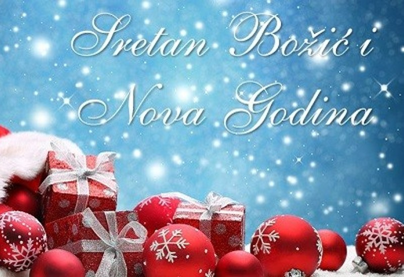 Čestit i blagoslovljen Božić i sretna i uspješna nova 2022. godina